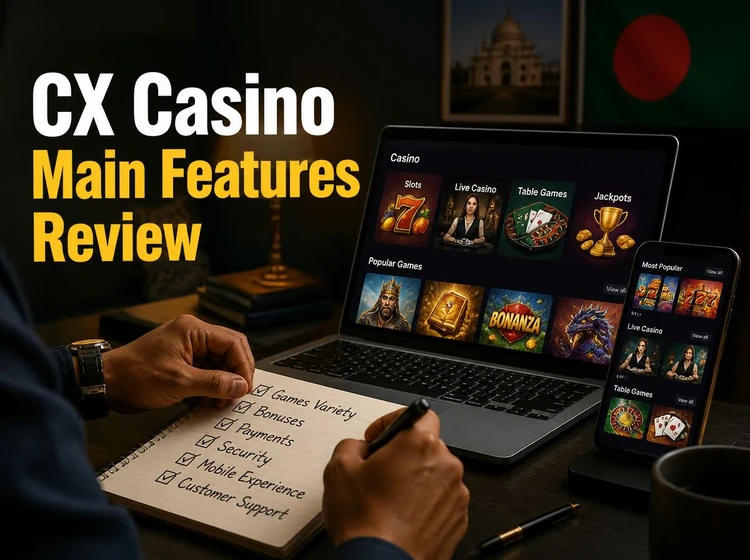 CX Casino Main Features Review
